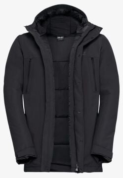 Jack Wolfskin Glacıer Shıeld Jacket Mont Siyah