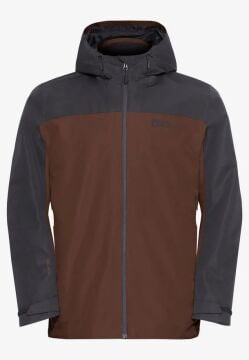 Jack Wolfskin Taubenberg 3IN1 Jacket Mont Kahve R.
