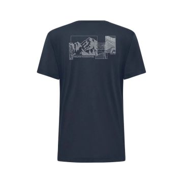 Jack Wolfskin Vonnan Graphic Tişört Antrasit