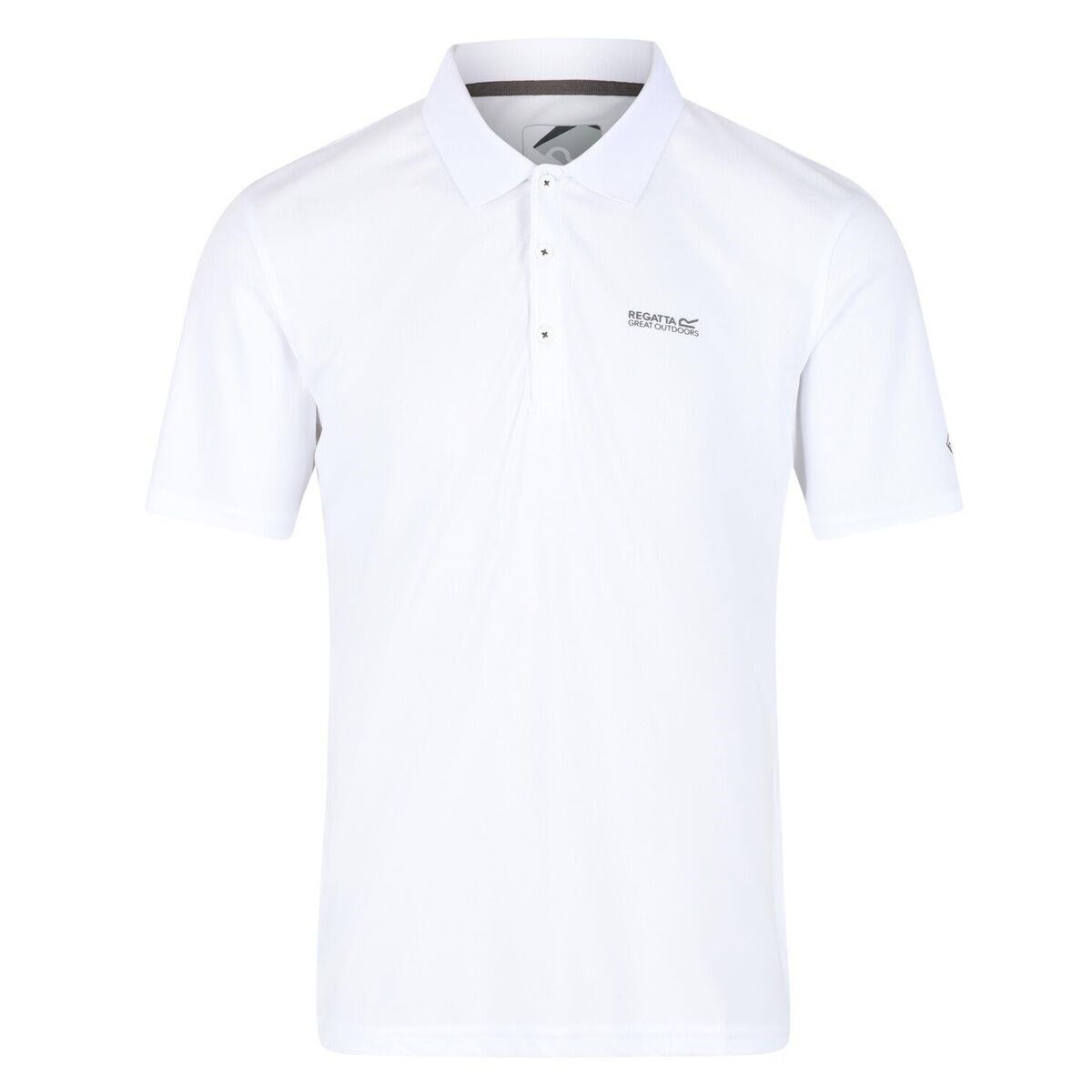 Regatta Maverik V Polo Yaka Erkek T-Shirt Beyaz