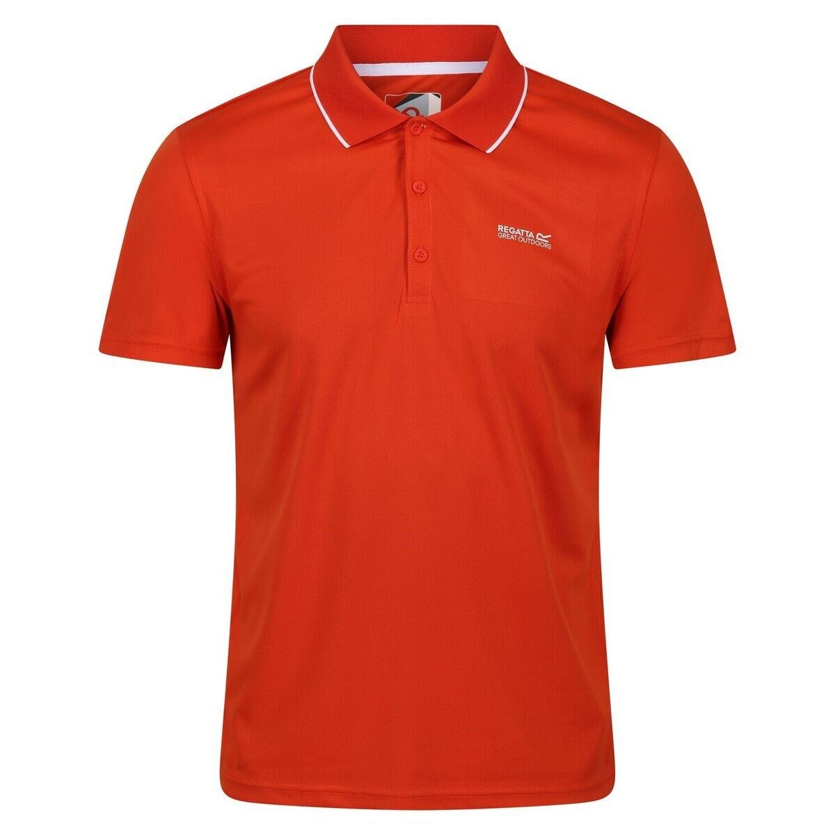 Regatta Maverik V Polo Yaka Erkek T-Shirt Turuncu