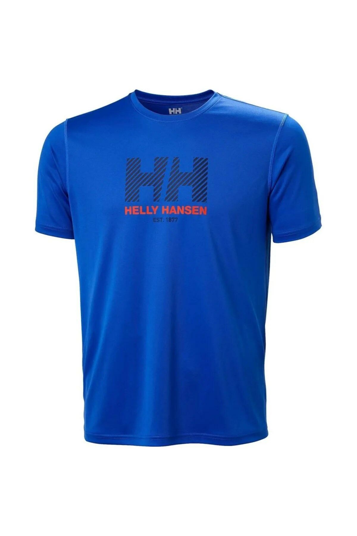 Helly Hansen Tech Graphıc Erkek T-Shırt 2.0 Mavi