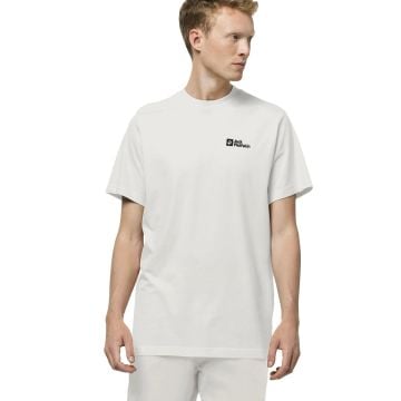 Jack Wolfskin Essential Erkek Tişört - Beyaz
