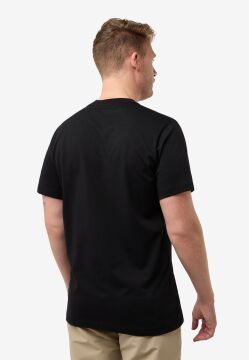 Jack Wolfskin Bergblick T M T-Shirt Siyah