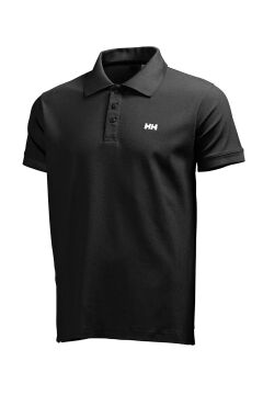 Helly Hansen Driftline Polo T-Shirt Erkek Siyah
