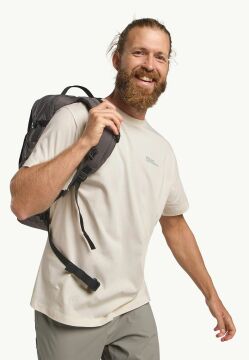 Jack Wolfskin Essential Erkek Tişört Beyaz