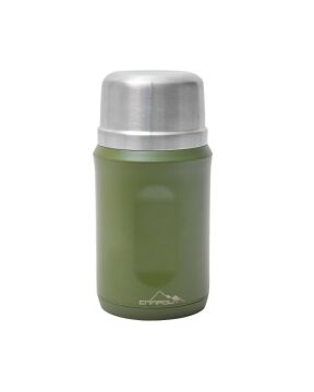 Nurgaz Campout Çift Katmanlı Yemek Termosu Yeşil 600 ML