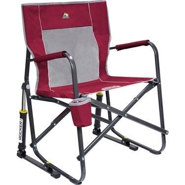 Gci Outdoor Freestyle Amortisörlü Katlanır Kamp Sandalyesi - Bordo
