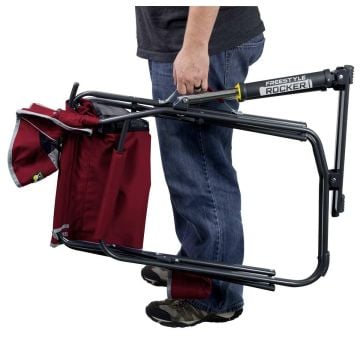 Gci Outdoor Freestyle Amortisörlü Katlanır Kamp Sandalyesi - Bordo