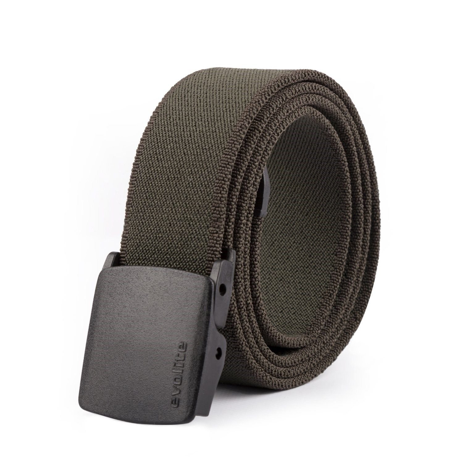 Evolite Outdoor Stretch Kemer 4cm 1,15mt Haki