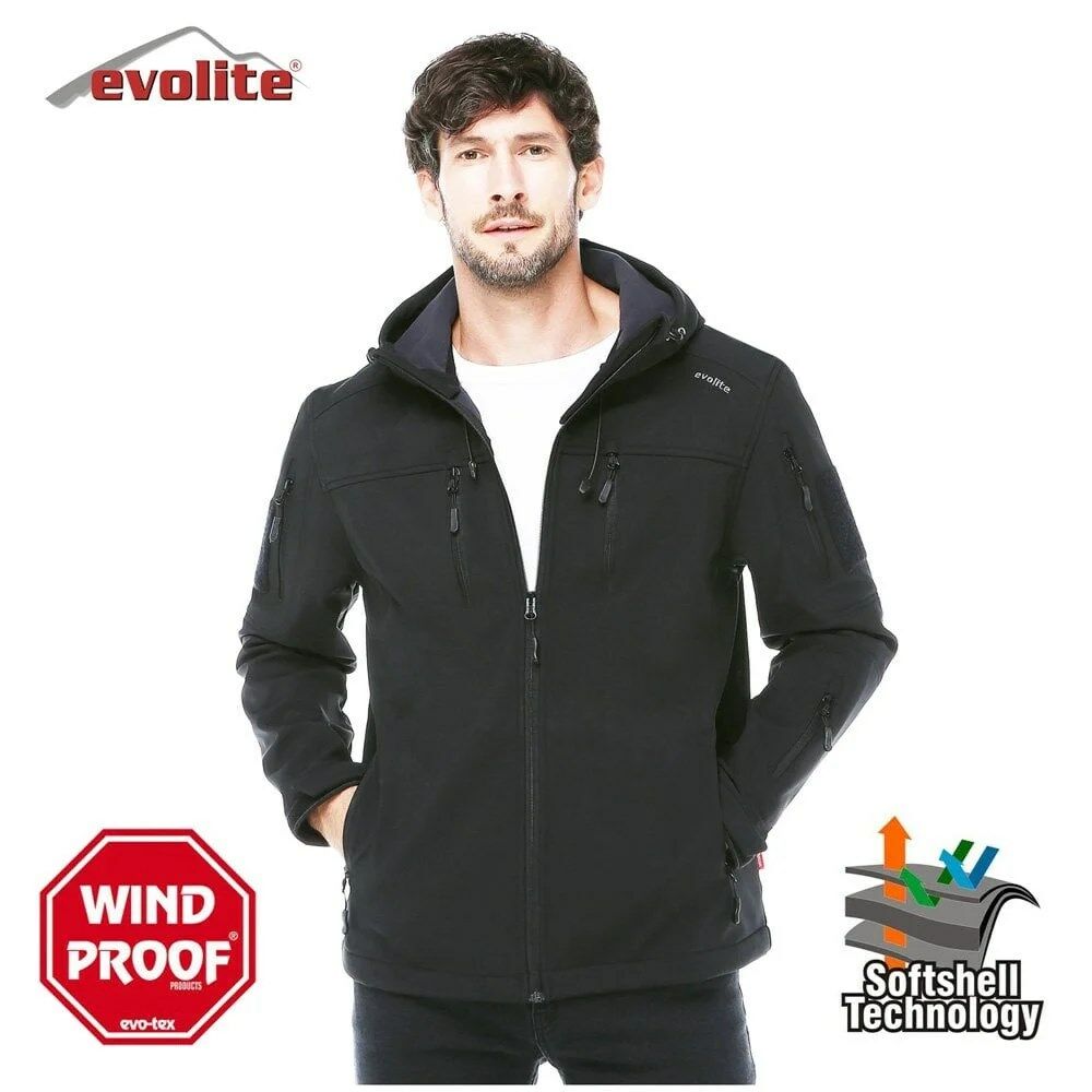 EVOLITE ALPHA SOFTSHELL MONT BLACK S