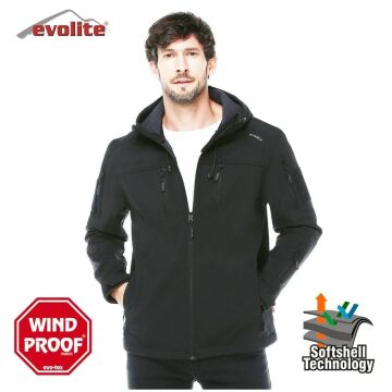 Evolite Alpha Softshell Mont Black S