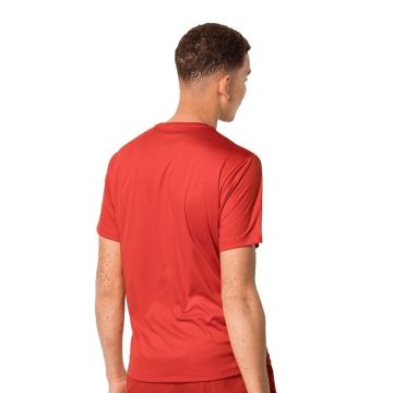 Jack Wolfskin Tech Erkek T-Shirt Kırmızı