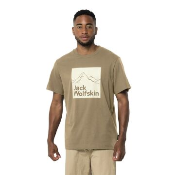 Jack Wolfskin Brand Erkek Outdoor Tişört - Sand Storm