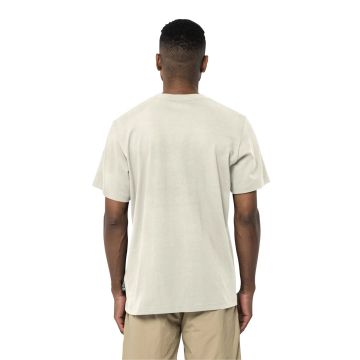 Jack Wolfskin Brand Erkek Outdoor Tişört - Egret