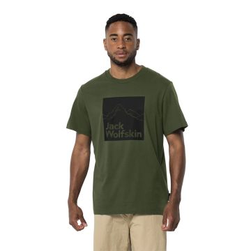 Jack Wolfskin Brand Erkek Outdoor Tişört - Greenwood