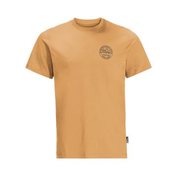 Jack Wolfskin Campfire Erkek Outdoor T-Shirt - Sarı