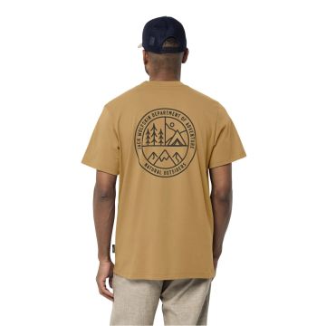 Jack Wolfskin Campfire Erkek Outdoor T-Shirt - Sarı