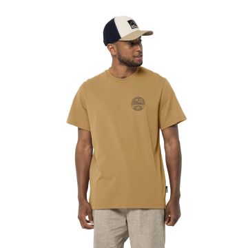 Jack Wolfskin Campfire Erkek Outdoor T-Shirt - Sarı