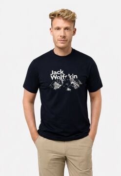 Jack Wolfskin Bergblick T M T-Shirt Dark Navy