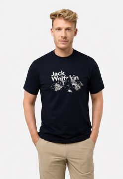 Jack Wolfskin Bergblick T M T-Shirt Dark Navy