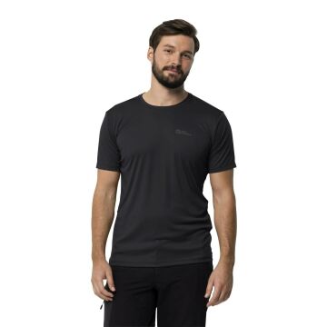 Jack Wolfskin Tech Erkek Tişört - Phantom
