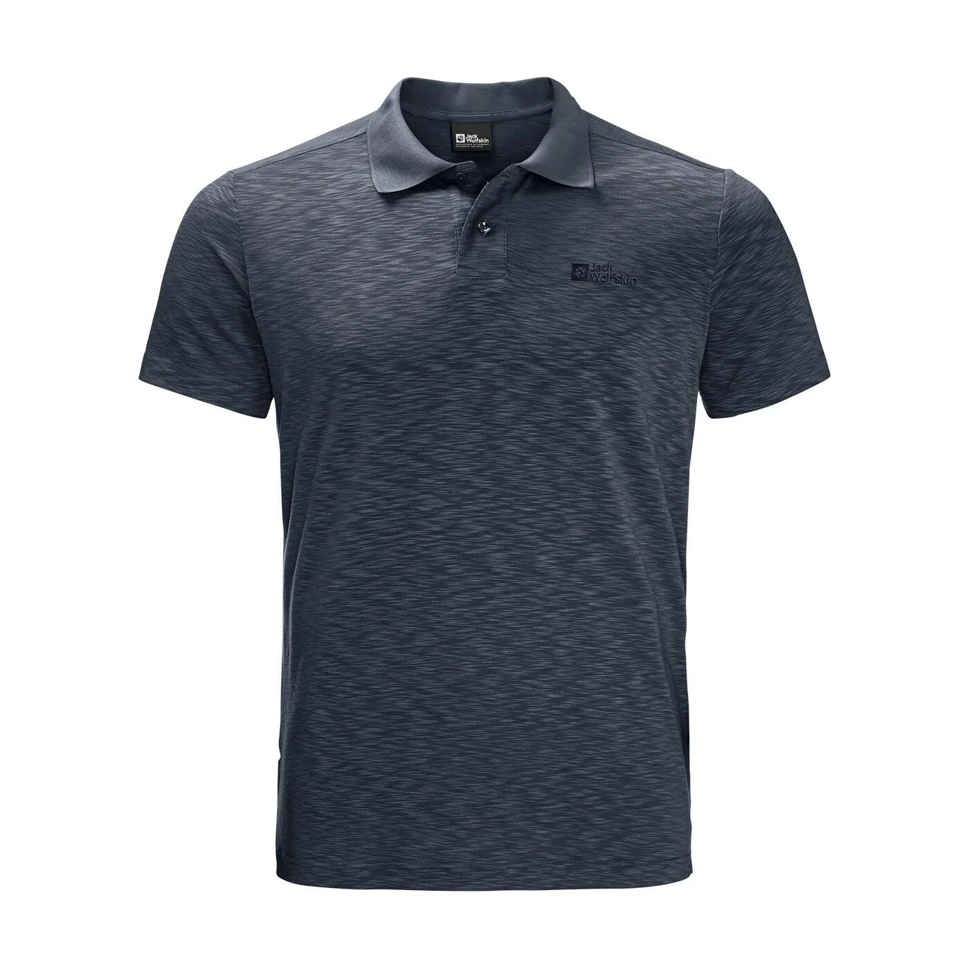 Jack Wolfskin Travel Polo Erkek Outdoor Tişört - Lacivert