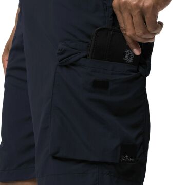 Jack Wolfskin Kalahari Cargo Erkek Outdoor Pantolon Lacivert