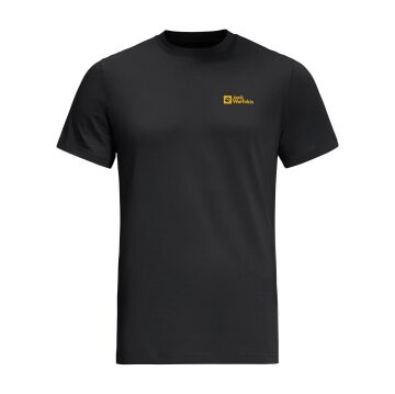 Jack Wolfskin Essential Erkek Tişört - Siyah