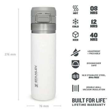 Stanley The Quick Flip Termos 0.70 LT Beyaz