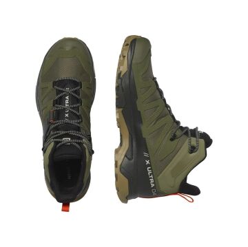 Salomon X Ultra 4 Mid Gore-tex Erkek Outdoor Bot - Haki