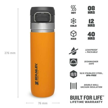 Stanley The Quick Flip Termos Bardak 0.70 Lt - Turuncu