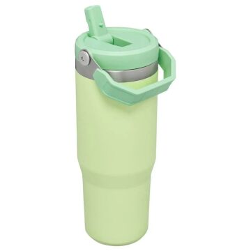 Stanley The IceFlow Flip Straw Pipetli Termos Yeşil