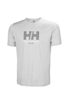 Helly Hans Hh Tech Graphic Erkek T-shırt 2.0 Gri