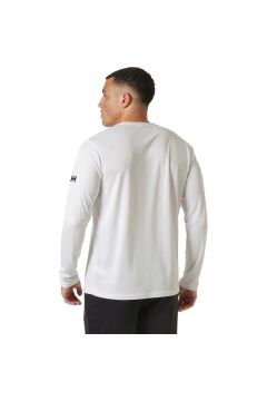 Helly Hans Hh Tech Crew Ls 2.0 Uv Üst Erkek Beyaz