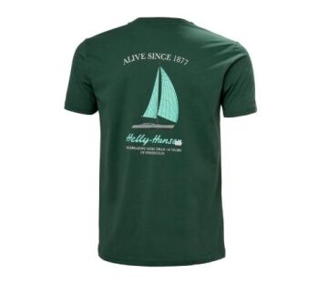 Helly Hansen Shoreline T-Shirt 3.0 Erkek Yeşil