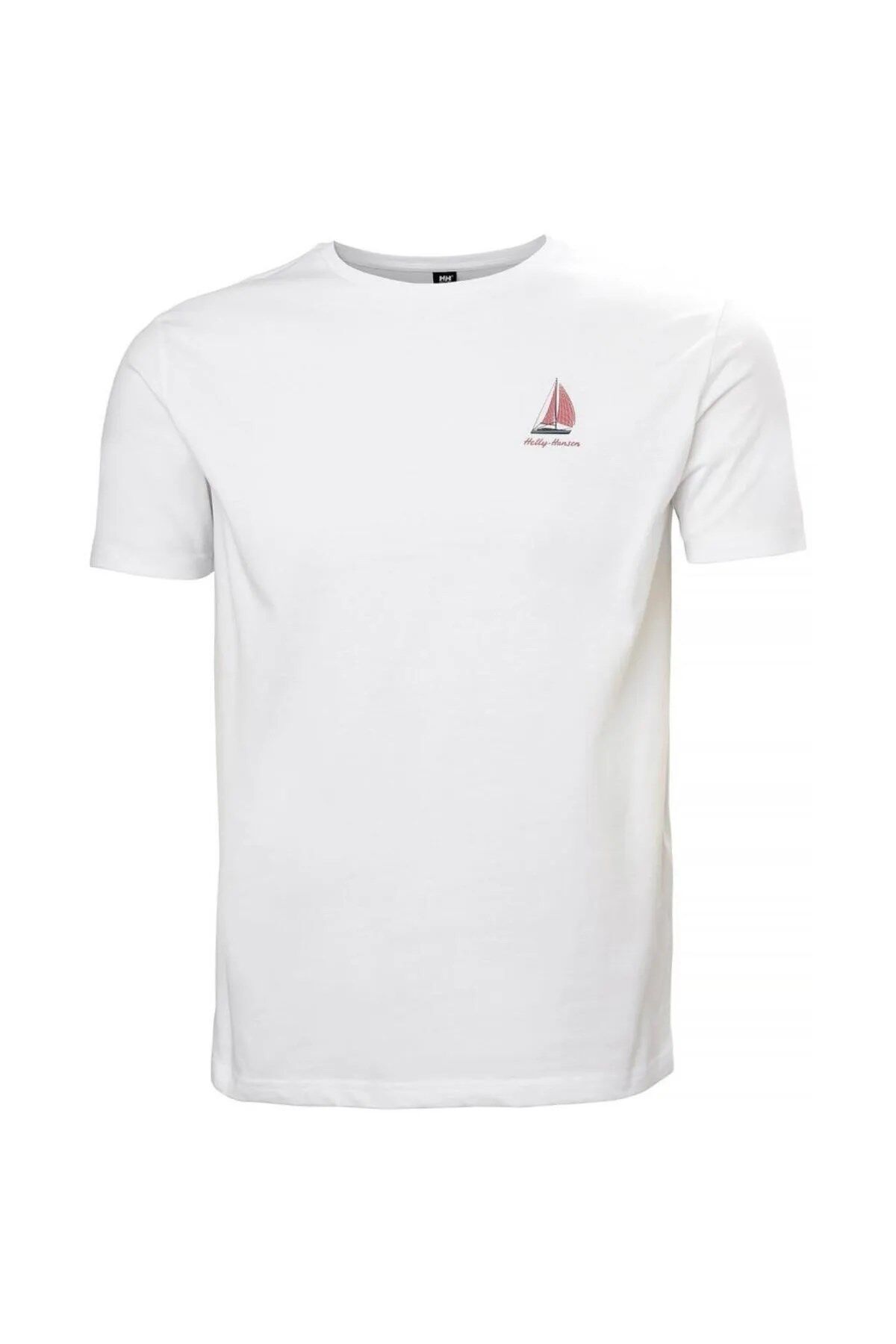 Helly Hansen Shorelıne T-Shırt 3.0 Erkek Beyaz