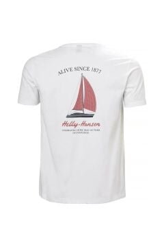 Helly Hansen Shorelıne T-Shırt 3.0 Erkek Beyaz