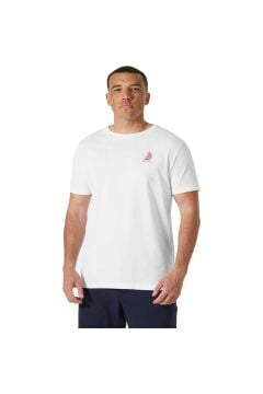 Helly Hansen Shorelıne T-Shırt 3.0 Erkek Beyaz