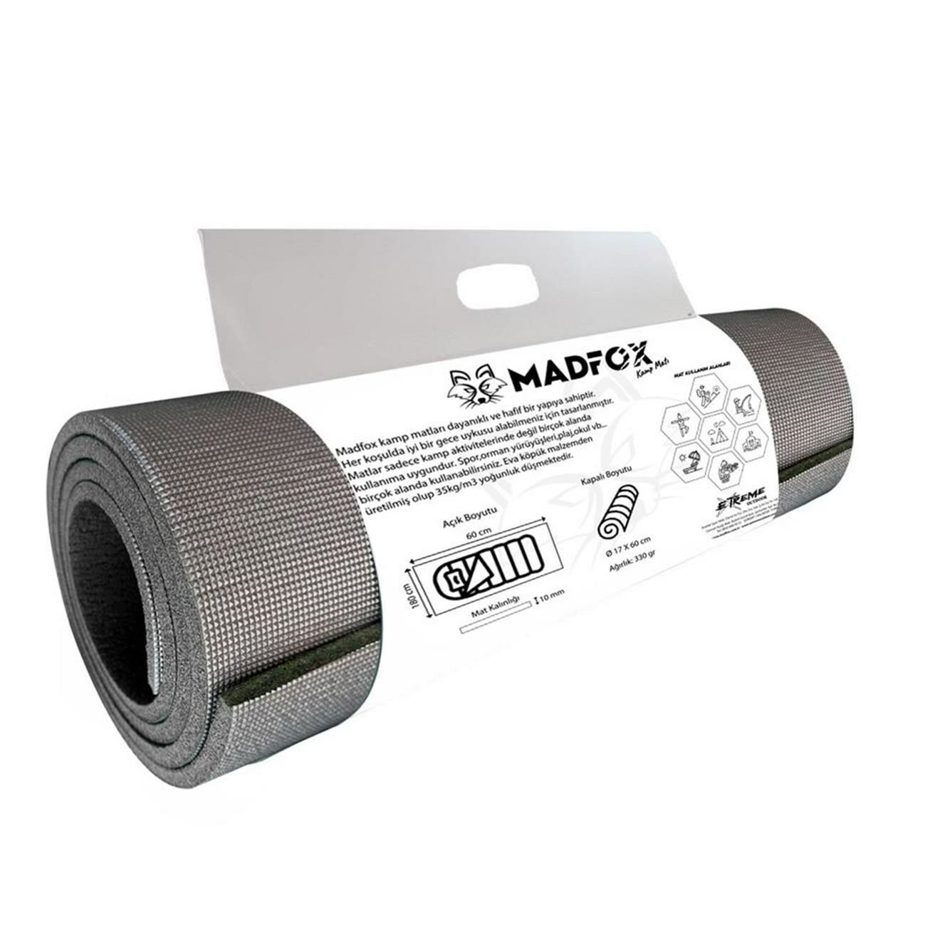 Madfox Skyline Hike Insulated Foam Kamp Matı Gri