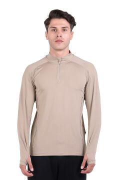 Thermoform Pro Yarım Fermuar Sweatshirt KUM