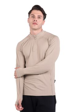 Thermoform Pro Yarım Fermuar Sweatshirt KUM