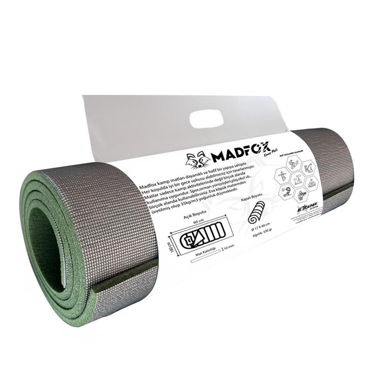 Madfox Skyline Hike Insulated Foam Kamp Matı Yeşil