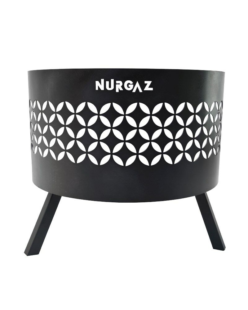 NURGAZ Orman Şöminesi Yıldız Desen