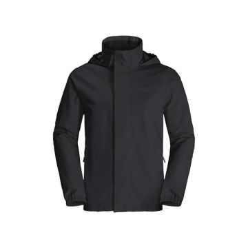 Jack Wolfskin Stormy Point 2L Outdoor Ceketi Siyah