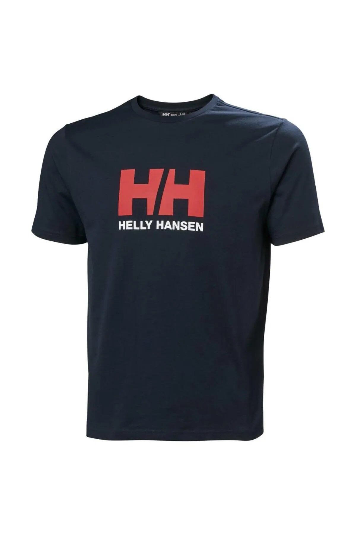 Helly Hansen Hh Logo T-Shırt  Erkek Lacivert