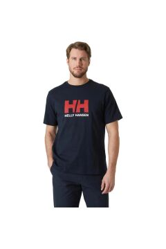 Helly Hansen Hh Logo T-Shirt Erkek Lacivert