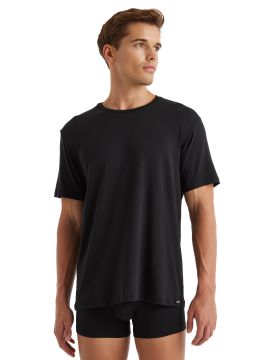 BLACKSPADE Erkek T-Shirt Black S (SİMİT YAKA)