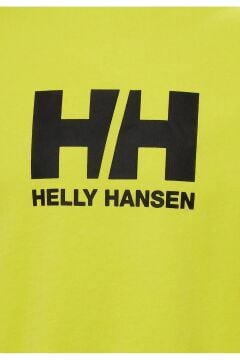 Helly Hansen Hh Logo Erkek T-Shırt Neon Yeşili
