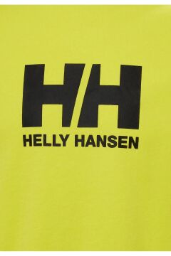 Helly Hansen Hh Logo Erkek T-Shirt Neon Yeşili